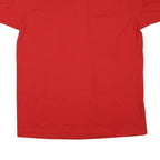 JERZEES Mens Red 1996 Embroidered Cotton Blend Polo Shirt XL Casual Classic Fit