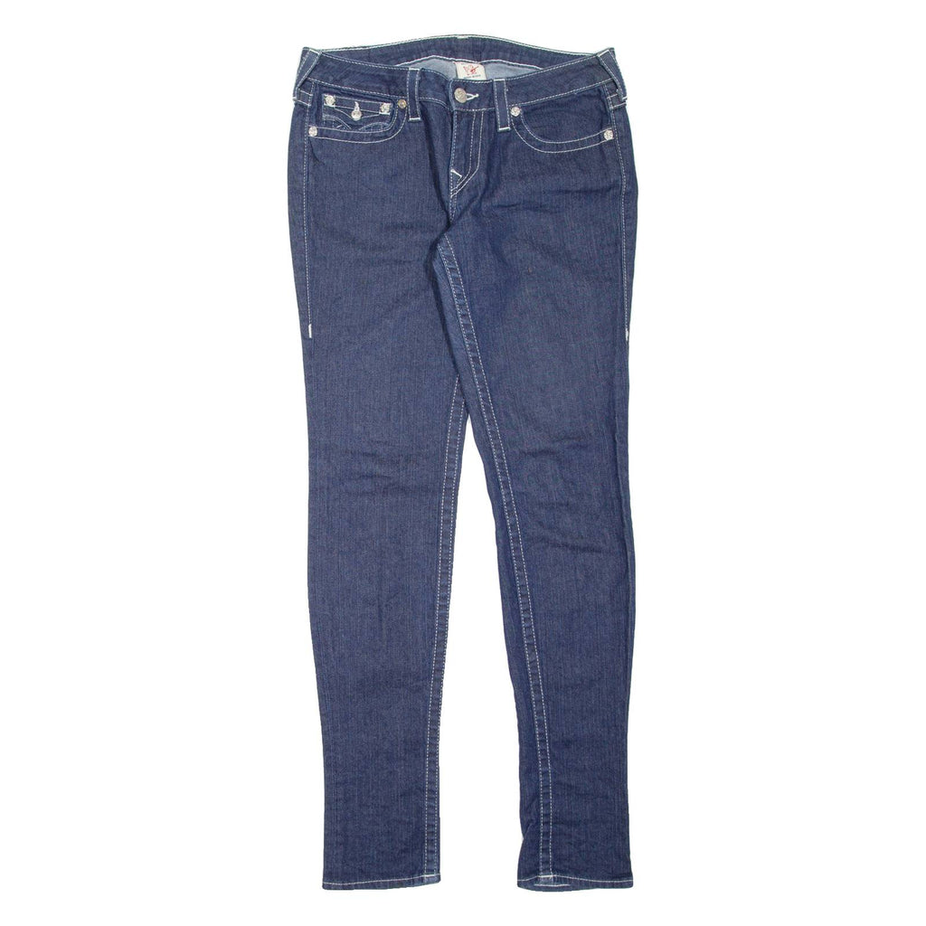 TRUE RELIGION Julie Womens Jeans Blue Slim Skinny W31 L34