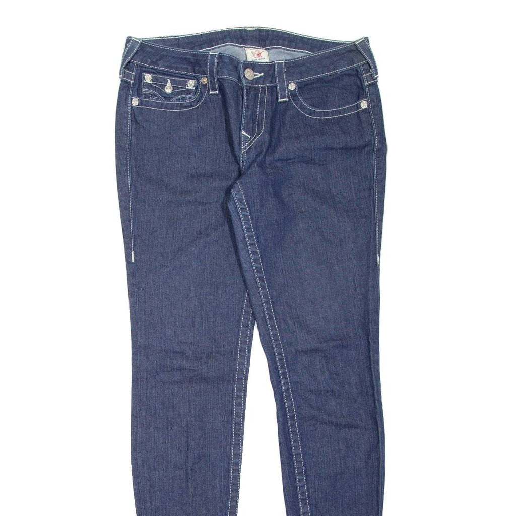 TRUE RELIGION Julie Womens Jeans Blue Slim Skinny W31 L34