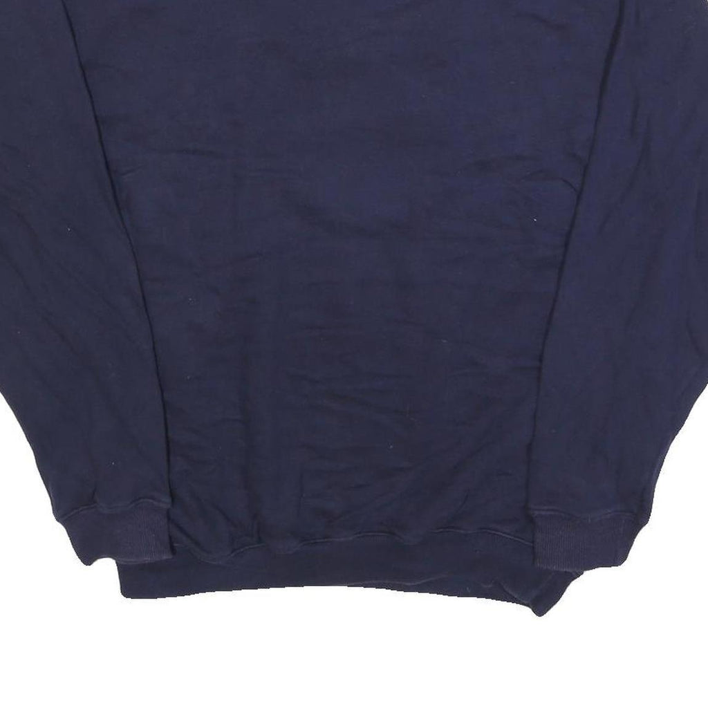 BOSTON TRADERS Mens Navy Blue Green Crew Neck M Golf Sport Sweatshirt