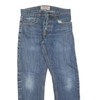 DICKIES Mens Regular Fit Blue Cotton Denim Jeans W31 L28 Button Closure Casual