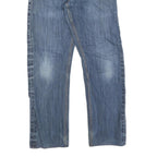 DICKIES Mens Regular Fit Blue Cotton Denim Jeans W31 L28 Button Closure Casual