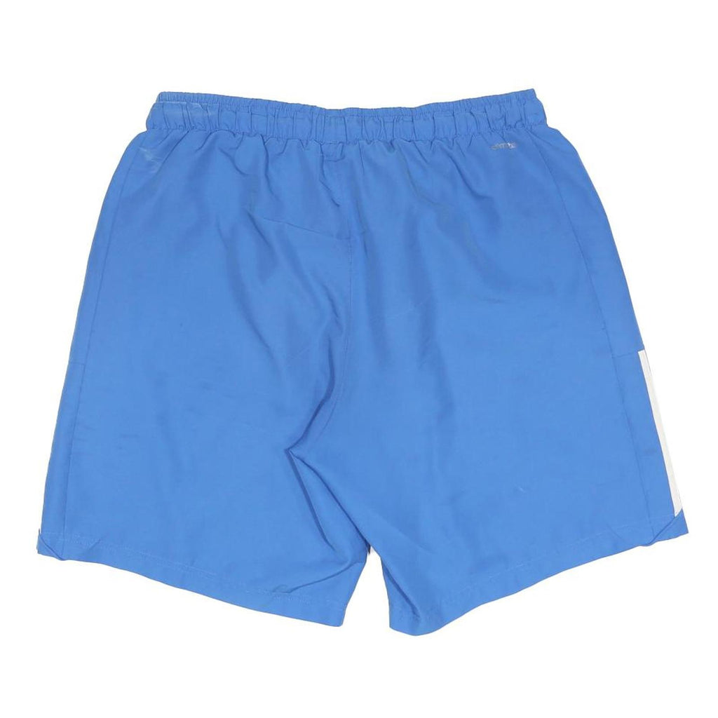 ADIDAS Mens Shorts Blue Casual Sports Size L W30 Three Stripe Logo