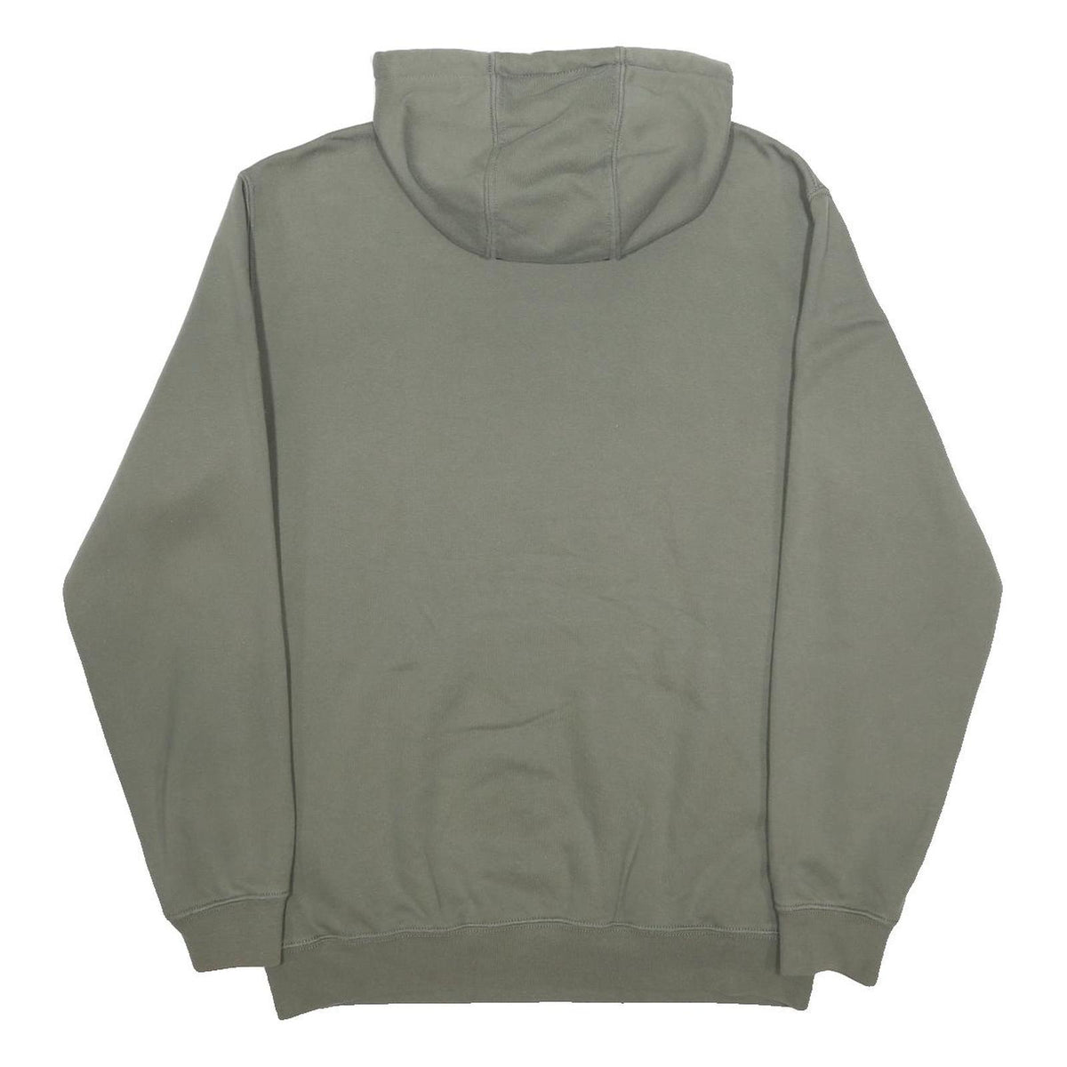 CARHARTT Mens Green Hoodie M Logo Print Cotton Blend Pullover Casual
