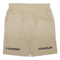 UNDER ARMOUR Mens Shorts Beige XL W36 Polyester Casual Sportswear