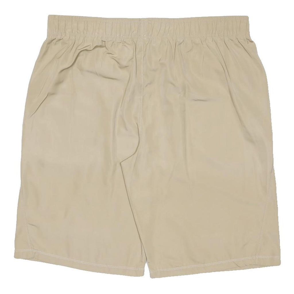 UNDER ARMOUR Mens Shorts Beige XL W36 Polyester Casual Sportswear