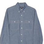 RALPH LAUREN POLO JEANS COMPANY Mens Blue Denim Shirt S Button Down Casual