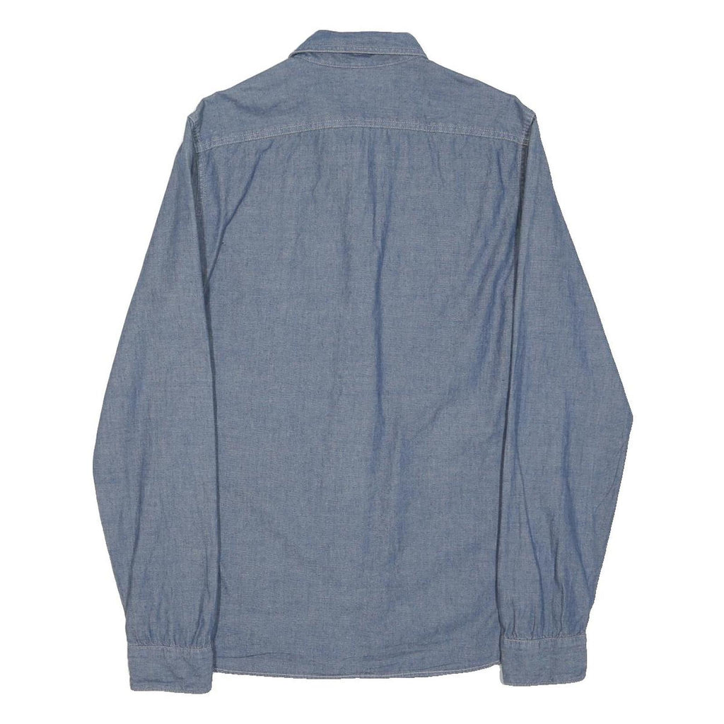 RALPH LAUREN POLO JEANS COMPANY Mens Blue Denim Shirt S Button Down Casual