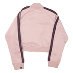 ELLESSE Cropped Womens Track Jacket Pink UK 14