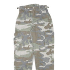 CLOCKHOUSE Mens Cotton Blend Camouflage Relaxed Cargo Trousers W24 L26