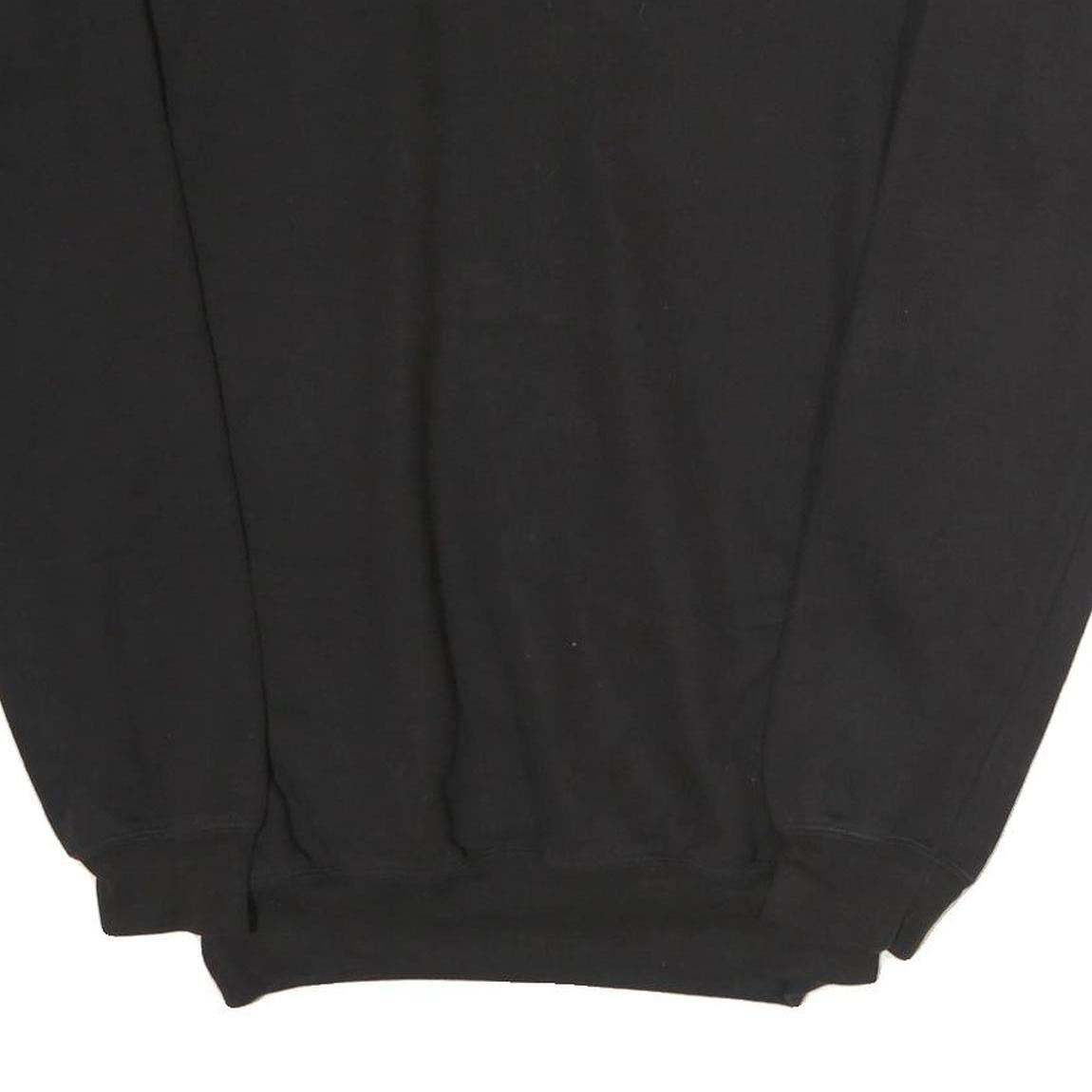 CARHARTT Mens Black Sweatshirt S Crew Neck Cotton Pullover Casual Wear