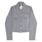 LEVI'S Womens Denim Jacket Grey XS
