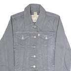 LEVI'S Womens Denim Jacket Grey XS