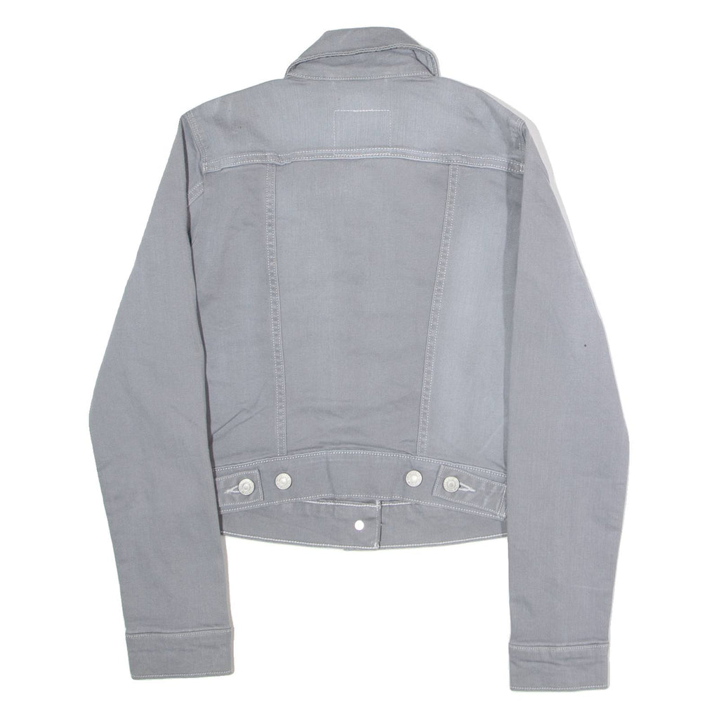 LEVI'S Womens Denim Jacket Grey XS
