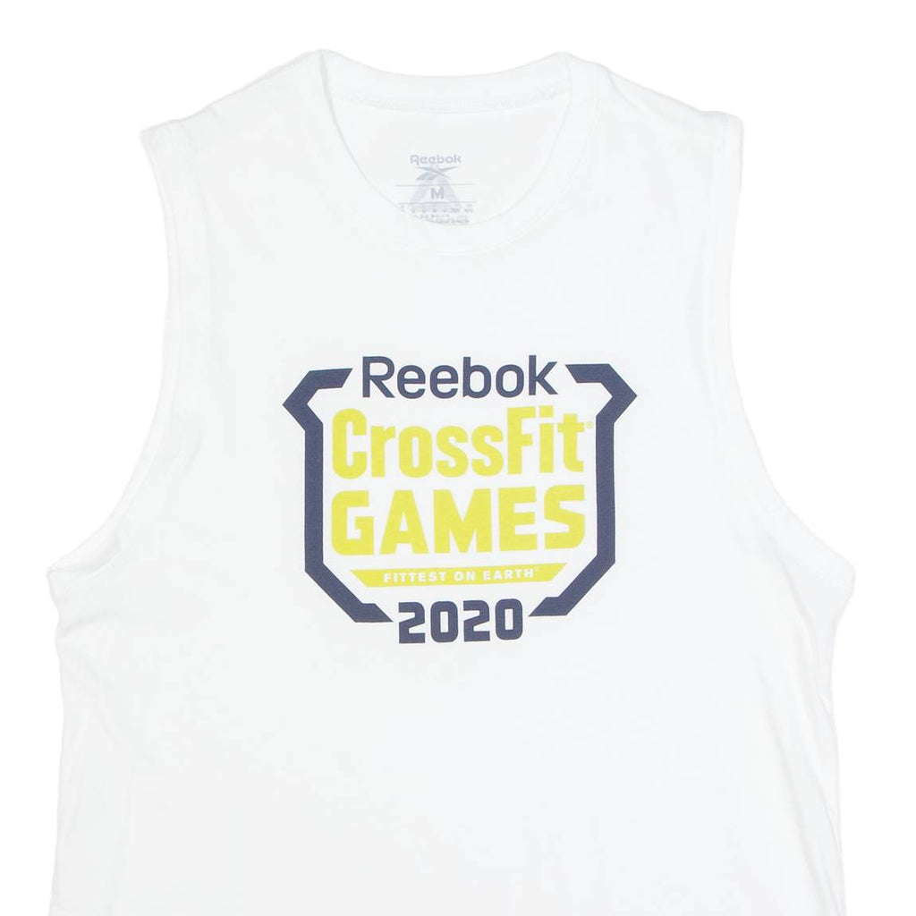 REEBOK Crossfit Games 2020 Mens Vest White Sleeveless M