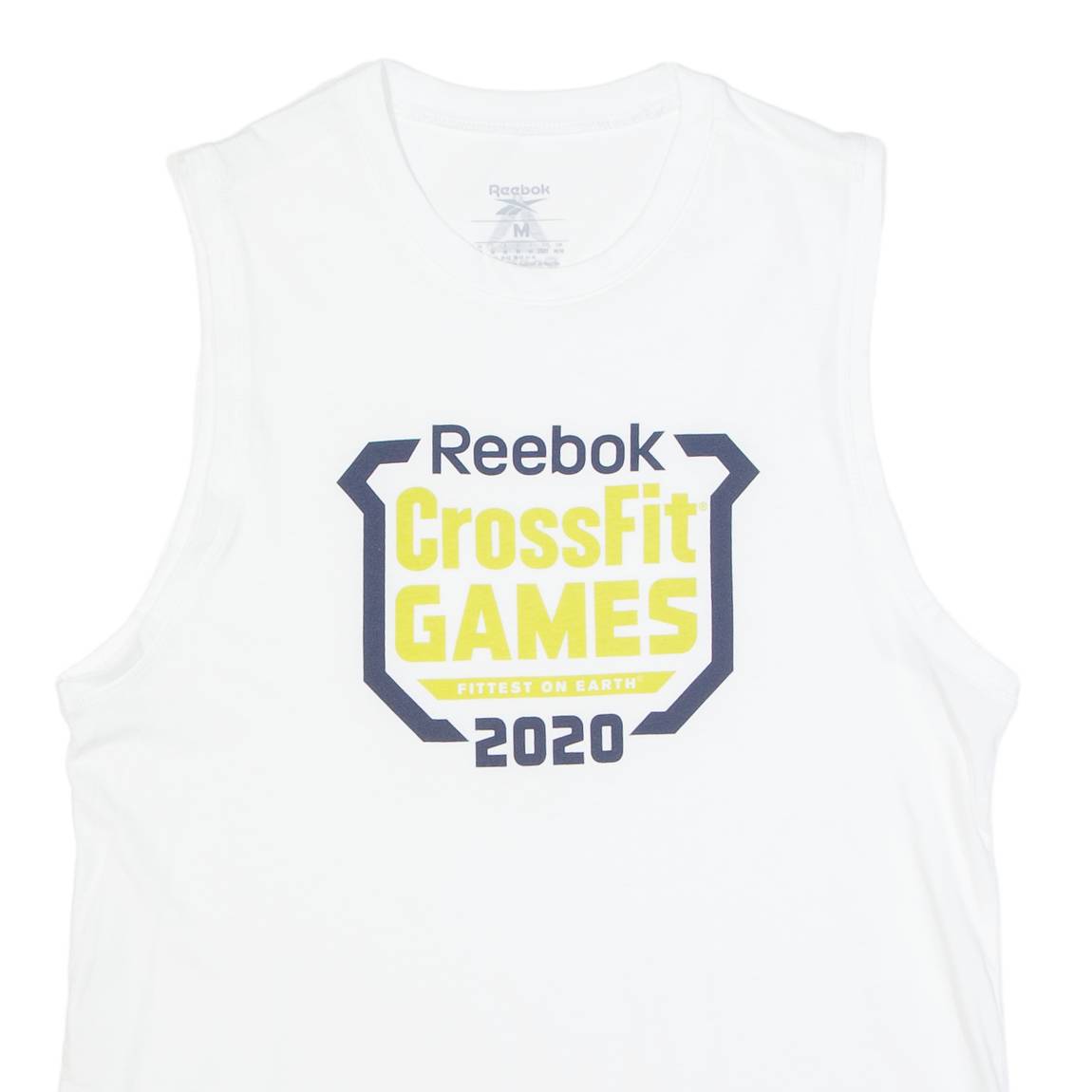 REEBOK Crossfit Games 2020 Mens Vest White Sleeveless M