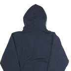 CHAMPION Mens Navy Blue Owosso Trojans Pullover Hoodie S Cotton Comfort