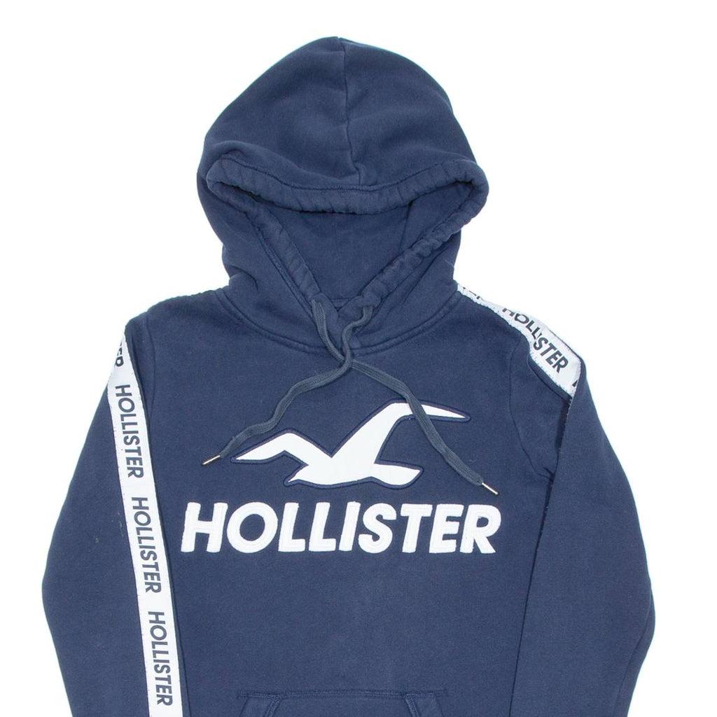 HOLLISTER Womens Blue Hoodie XS