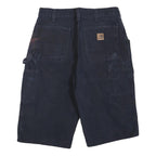 CARHARTT Mens Shorts Blue Casual M W32 Workwear Utility Pockets Durable Cotton