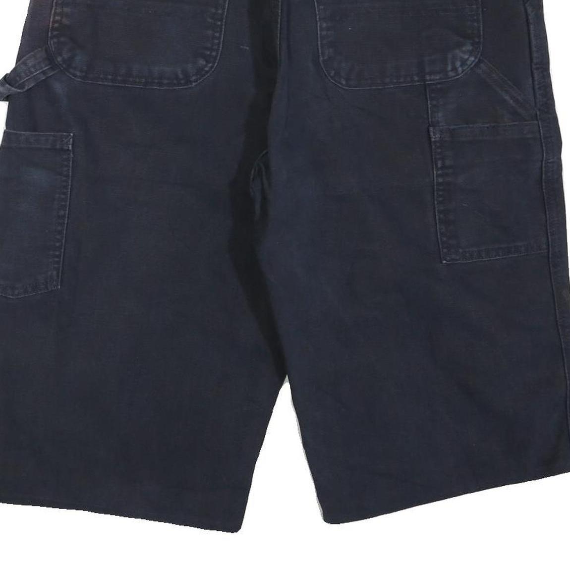 CARHARTT Mens Shorts Blue Casual M W32 Workwear Utility Pockets Durable Cotton
