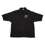 NASCAR Mens Polo Shirt Black 2XL