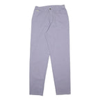 WRANGLER Womens Lilac Regular Fit Straight Leg Denim Jeans W28 L32 Cotton Zip