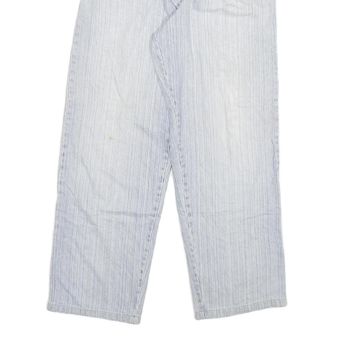 JEAN POINT Mens Regular Fit Blue Straight Denim W29 L28 Cotton Blend Zip Jeans