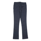 DICKIES Womens Polyester Blend Navy Regular Fit Straight Trousers W26 L33