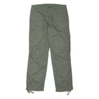 ARTIME Womens Trousers Green Regular Straight W34 L32