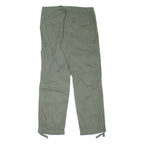 ARTIME Womens Trousers Green Regular Straight W34 L32