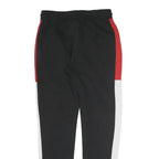 FILA Mens Joggers Black Red & White S W28 L29 Slim Tapered Fit Sportswear