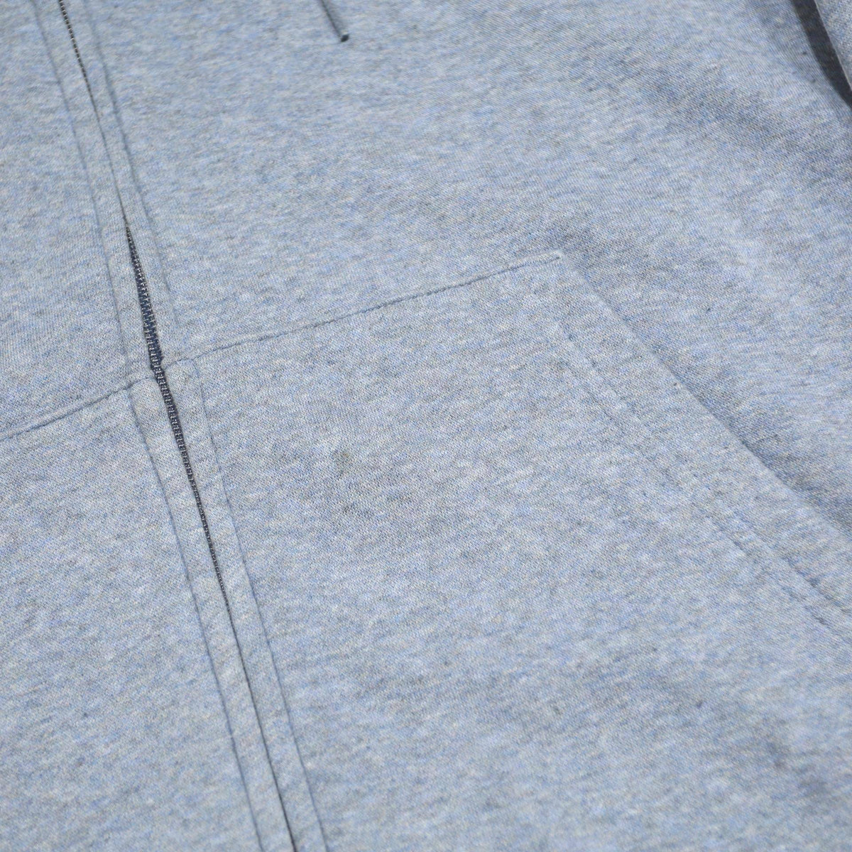 ADIDAS Womens Blue Hoodie Full Zip L Cotton Blend Casual Sports Sweatshirt