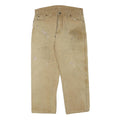 DICKIES Mens Jeans Beige Regular Straight Denim W38 L30 Workwear Durable