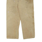 DICKIES Mens Jeans Beige Regular Straight Denim W38 L30 Workwear Durable