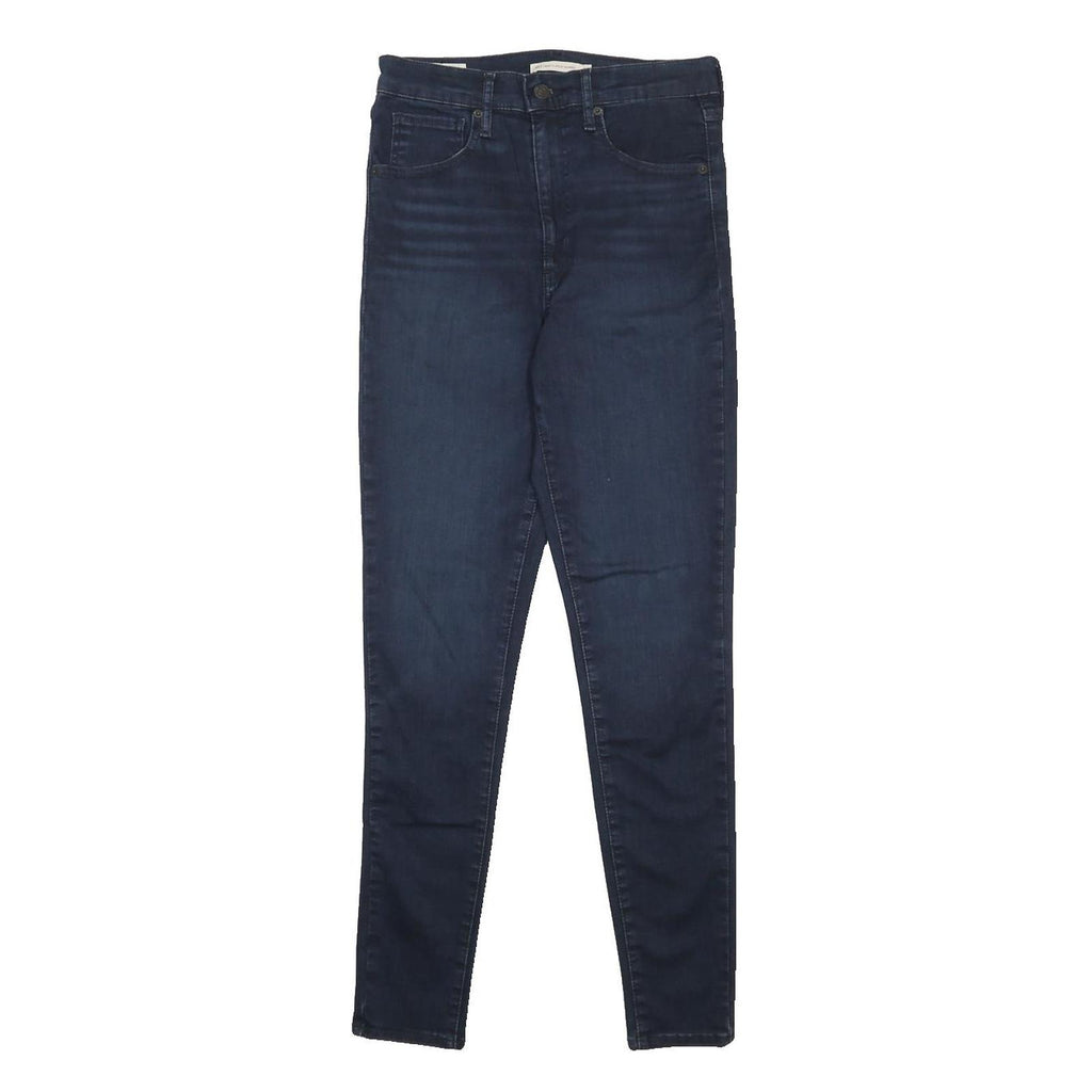 LEVI'S Mile High Big E Womens Jeans Blue Slim Skinny Denim Dark W27 L30