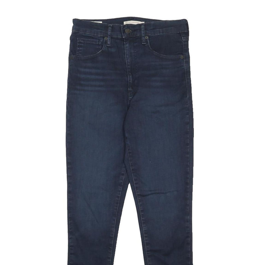 LEVI'S Mile High Big E Womens Jeans Blue Slim Skinny Denim Dark W27 L30
