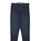 LEVI'S Mile High Big E Womens Jeans Blue Slim Skinny Denim Dark W27 L30