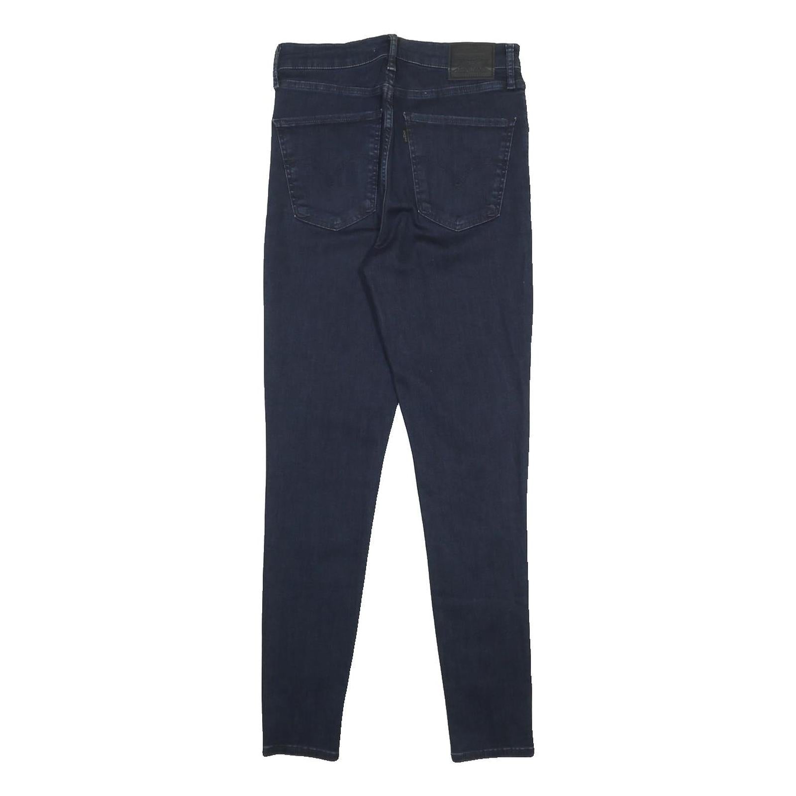 LEVI'S Mile High Big E Womens Jeans Blue Slim Skinny Denim Dark W27 L30