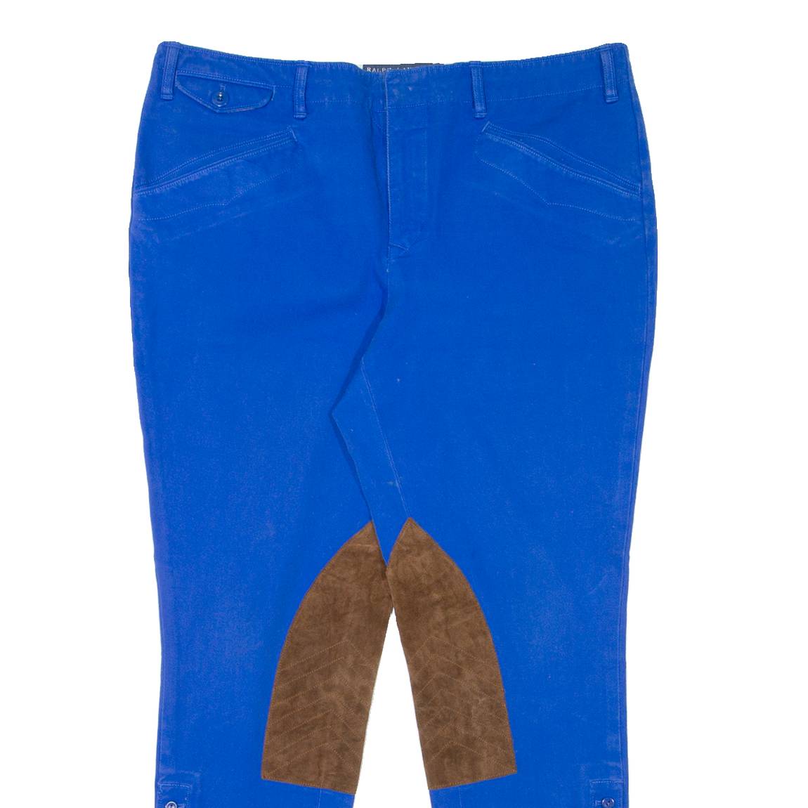 RALPH LAUREN Womens Jeans Blue Regular Mom W33 L27