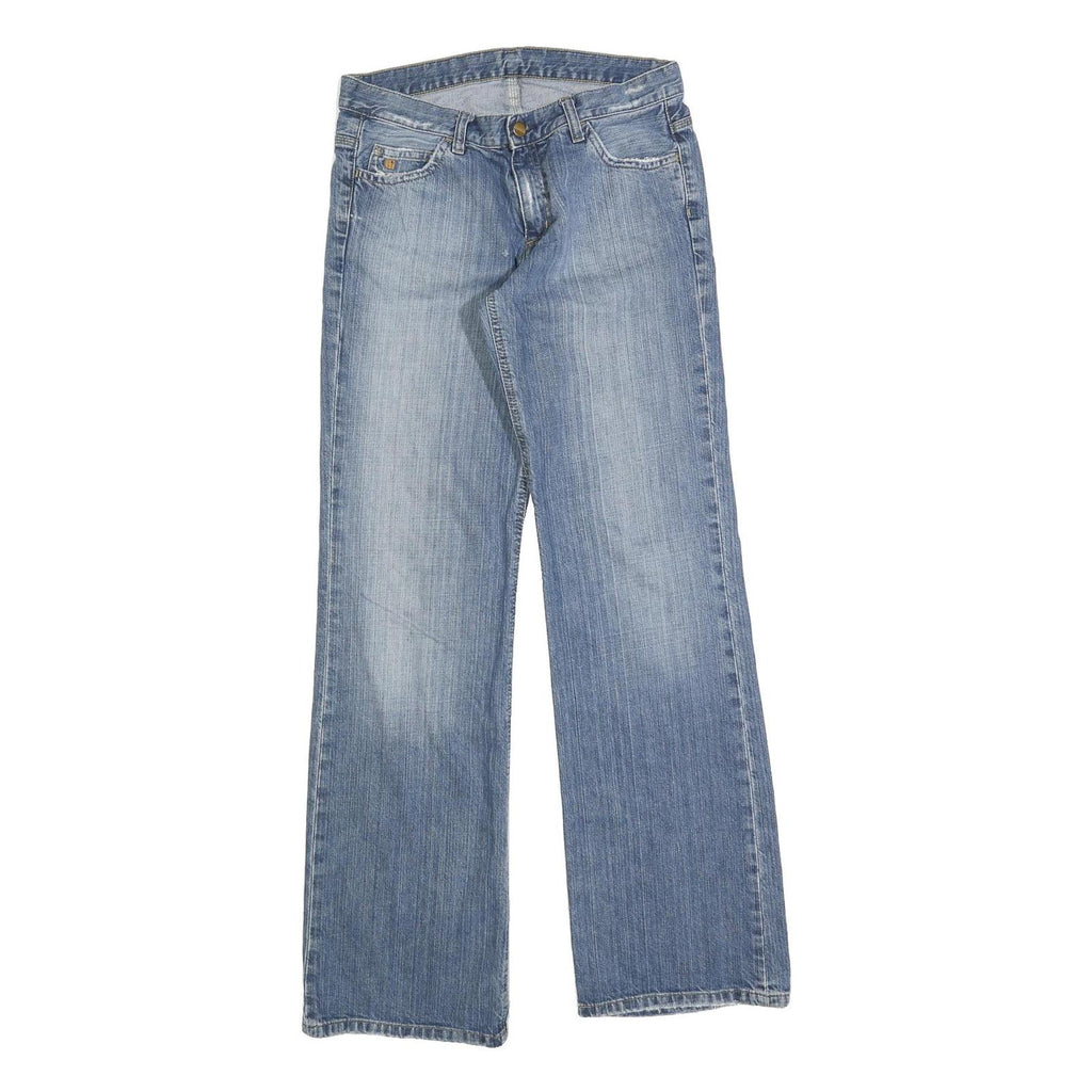 CARHARTT Womens Jeans Blue Regular Straight Denim Medium W34 L34 Casual Wear