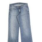 CARHARTT Womens Jeans Blue Regular Straight Denim Medium W34 L34 Casual Wear