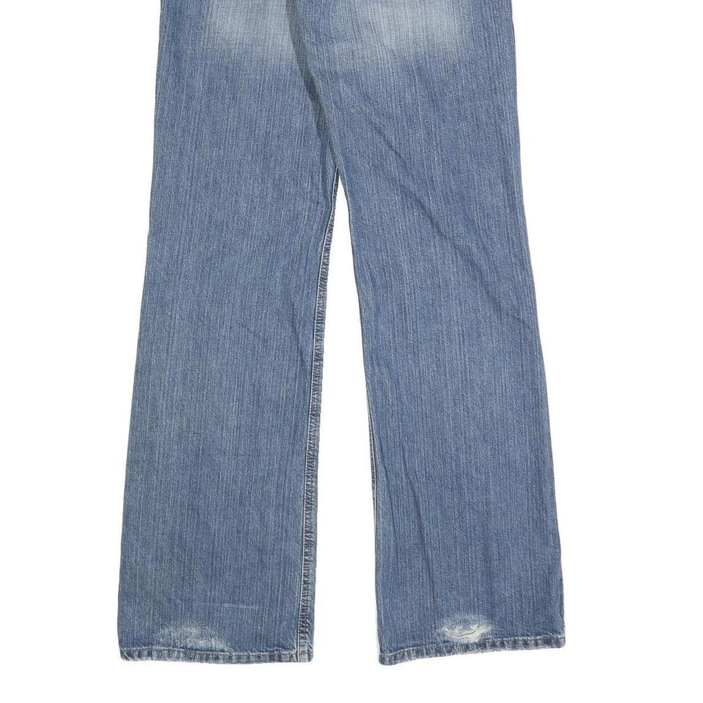 CARHARTT Womens Jeans Blue Regular Straight Denim Medium W34 L34 Casual Wear