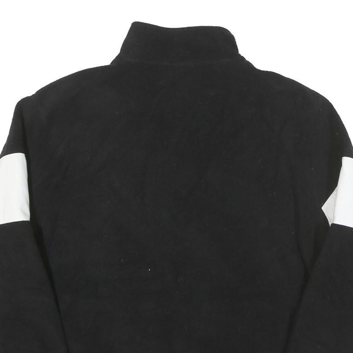 FILA Mens Black & White Jumper Patterned Round Neck Basic Knit L Casual Retro