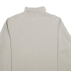 TRAILER Mens Beige Xl Roll Neck Cotton Blend Sweatshirt Pullover