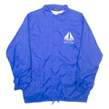 ARISTO JAC New Jersey Mens Coach Jacket Blue Nylon USA L