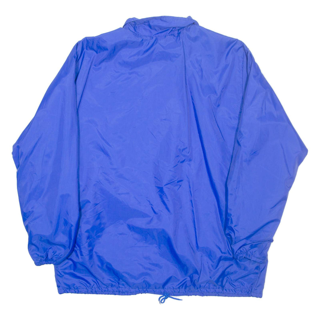 ARISTO JAC New Jersey Mens Coach Jacket Blue Nylon USA L