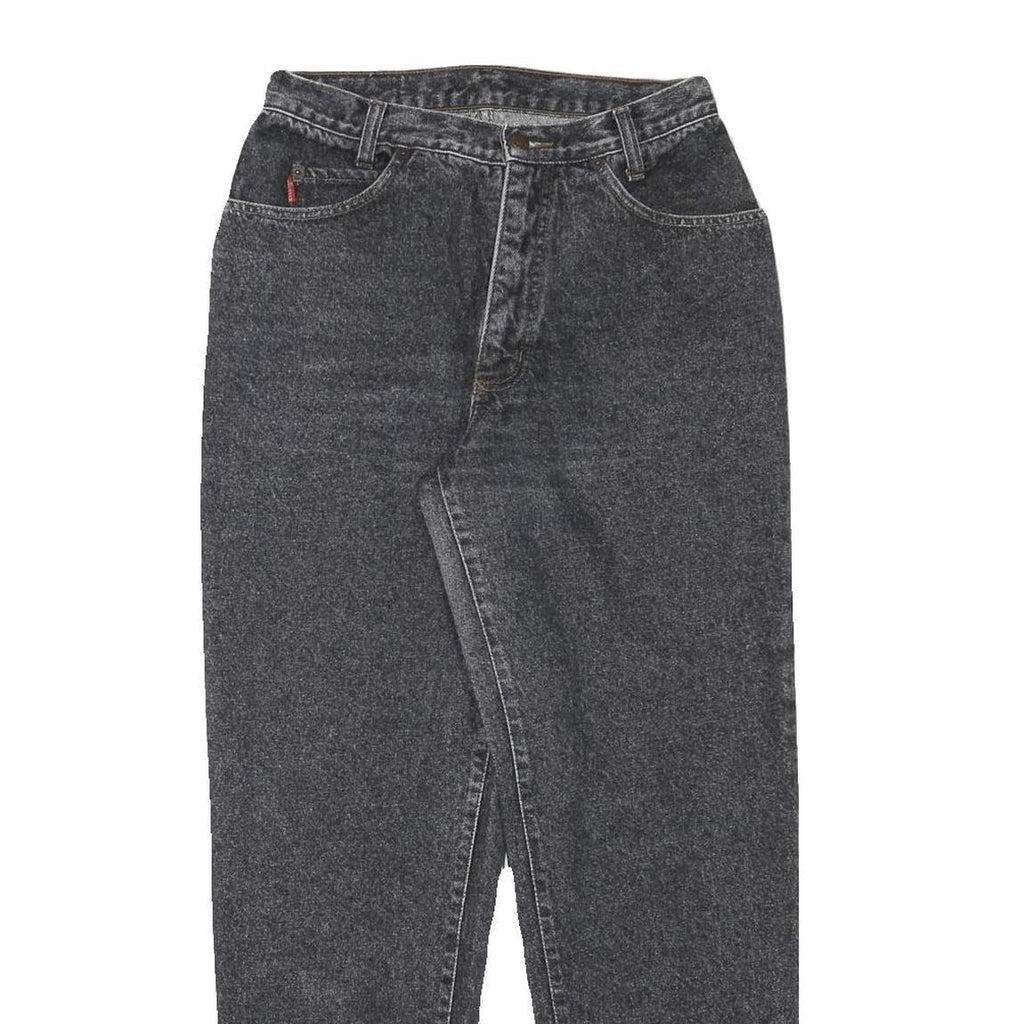 BIG STAR Womens Jeans Black Relaxed Straight Denim Medium W26 L28 Vintage Casual