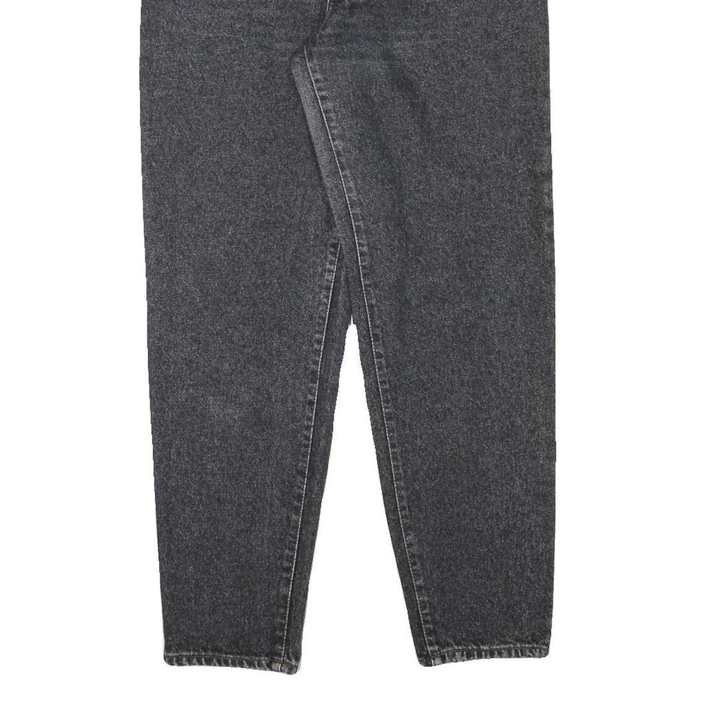 BIG STAR Womens Jeans Black Relaxed Straight Denim Medium W26 L28 Vintage Casual