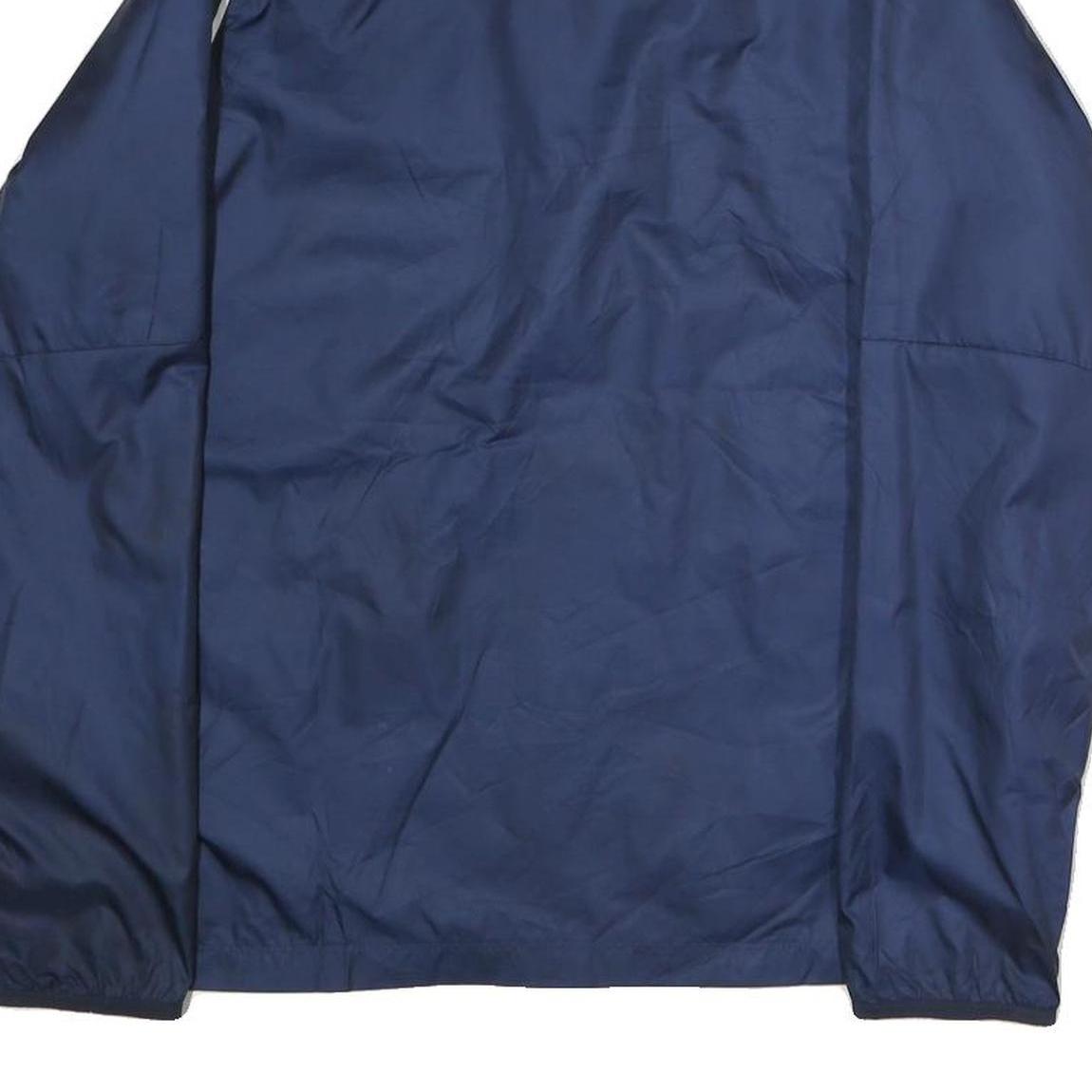 NIKE Mens Navy Blue Jacket XL Polyester Plain Zip Sportswear