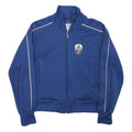 ADIDAS Womens Blue Track Jacket XS Polyester Blend Zip Plain Sports Casual